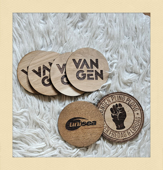 Disenyo Logo coaster