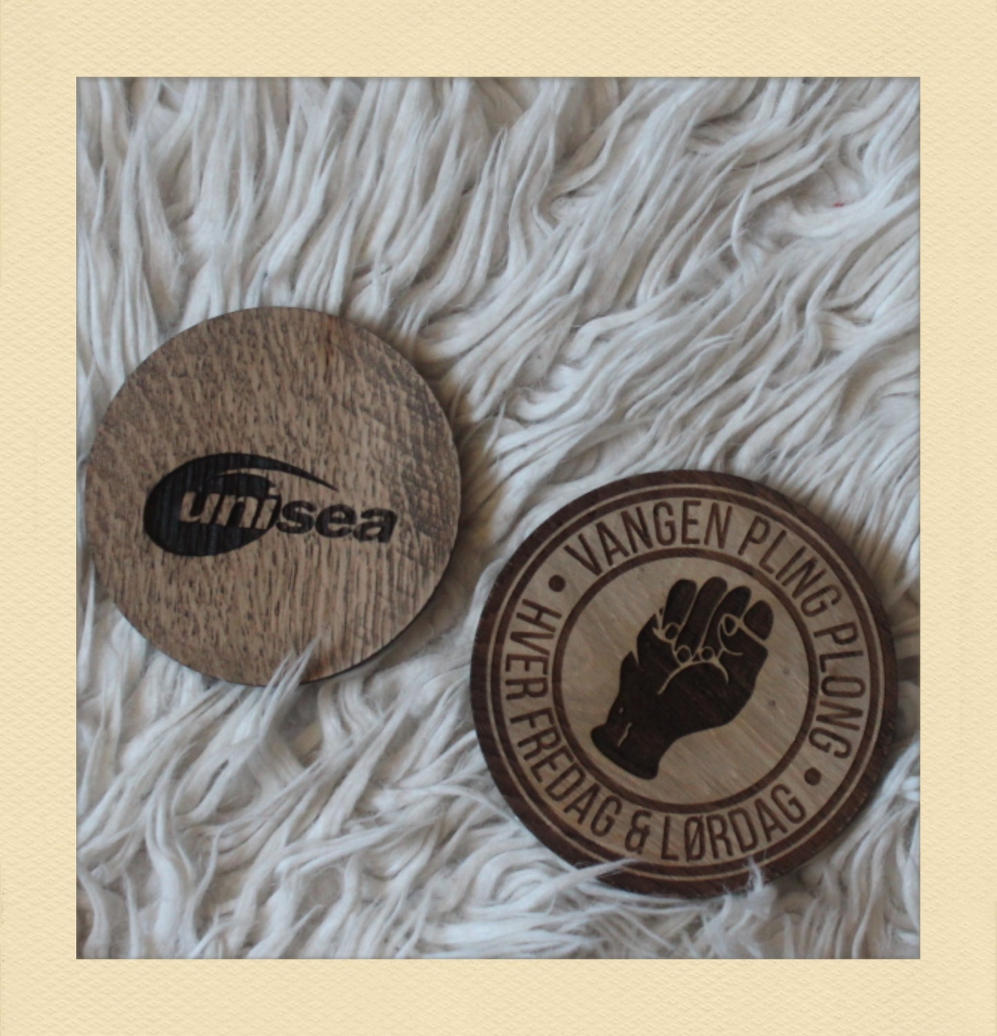 Disenyo Logo coaster